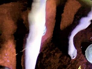 teen activist caught and fucked in the garage!