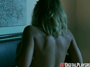 The natural tits of Digitalplayground's City of Angels scene 2 are to die for
