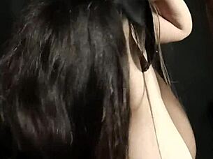 Neighbor's deep throat attempt