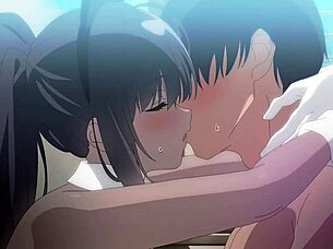 Karin parodies Totoro in Blue Archive with big tits exposed