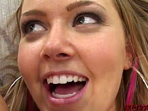 amber's bubble butt takes monster cock in missionary fucking