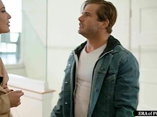 petite milf enjoys rough play in lingerie