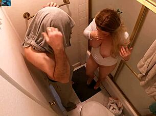 i had a secret fuck with my stepmom in the bathroom