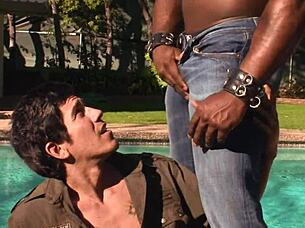 I love how this buff black stud gets head and buries his monster cock deep in my tight ass