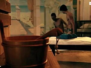 Twinks Engage In Bareback Orgy