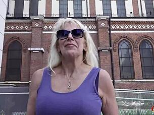 I felt everything when blonde gilf Bianca seduced me at casting