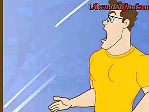 desenho gay o negro e o jardineiro