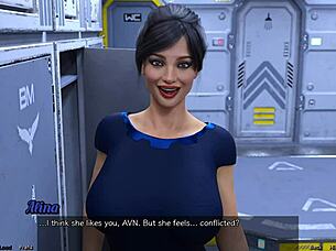 stranded in space 22, this big tits milf just wants to chat