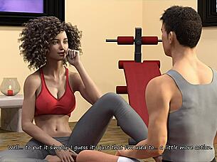 big city pleasures 55 watch gorgeous gina touching herself through her yoga pants