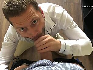 Ever seen gay blowjobs with huge dicks?