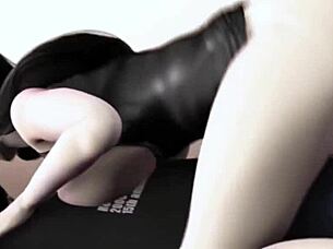 Wet Clothed Sex In Jacuzzi With Tall Brunette Teen