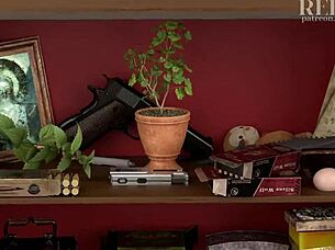 Redmoa is a cartoon character who gets fucked by Dimitrescu