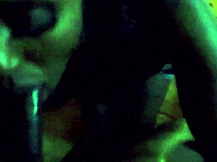 I watch ebony sucking my big black cock passionately