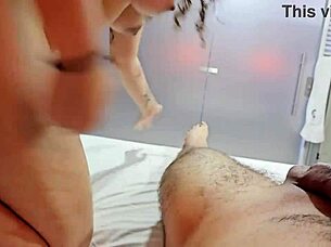 My girlfriend woke me up with a hot blowjob, then I fucked her 😏