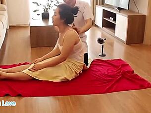 full body massage with asian amateurs 😊