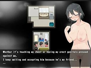 Magical girl explores big tits in hentai