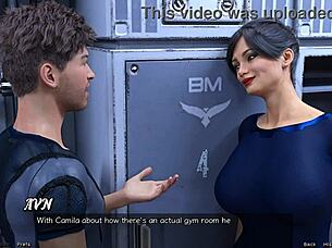 stranded in space 22, this big tits milf just wants to chat