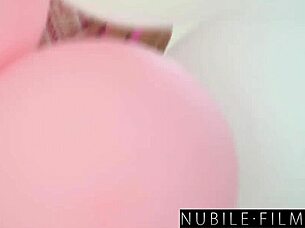 Intense hardcore fantasy blowjob and rough fuck with blonde Candee Licious in season three episode eight