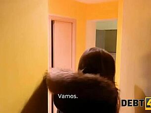 Debt4k toro fucks adorable debtor after she sucks his big cock