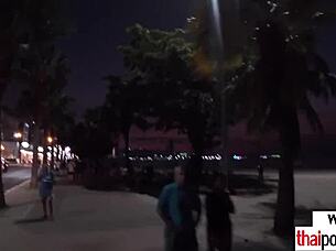 amateur thai teen offering a sensual handjob