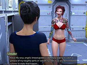 stranded in space 22, this big tits milf just wants to chat
