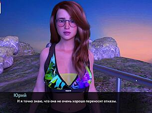 Complete gameplay - melody part 19, bent over with big cock