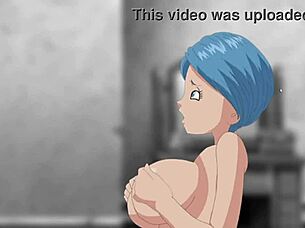 android 18 has slutty sex with trunks