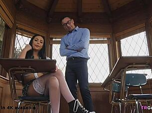 Chanel Santini Gets Anal From Teacher