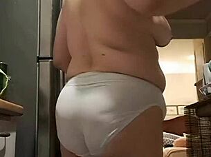 Wife's first time in the kitchen.