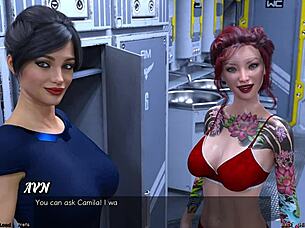 stranded in space 22, this big tits milf just wants to chat