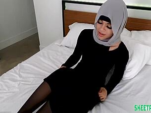 Destiny cruz rewards with big tits and riding for hard work