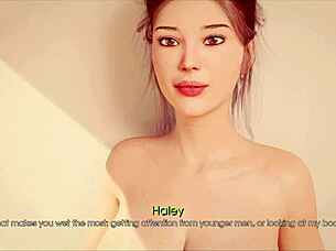 blonde milf enjoys lesbian pleasure 😘