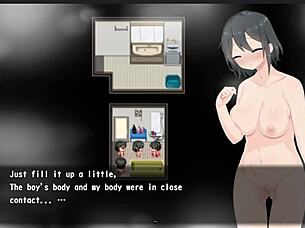 Magical girl explores big tits in hentai