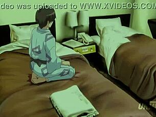 teen with huge tits experiences intense orgasms in hentai