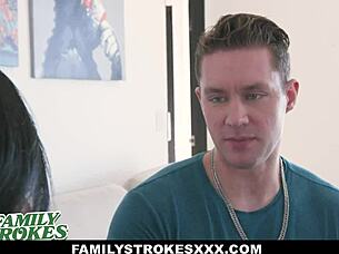 Savannah sixx, can your stepbrother get enough of your pussy?