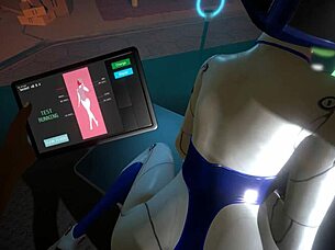 I test the upgraded Demi sex robot in this subverse parody