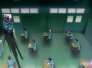 I had orgy with classmate in anime hentai
