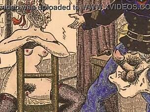 Discover vintage erotic drawings from retro anime cartoons, so steamy and detailed