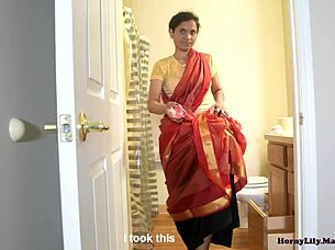 In this roleplay, the horny indian maid gets caught stealing and agrees to anal sex for silence.