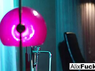 alix lynx masturbates with butt plug