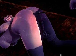 Spank That 3D Anime Babe Hard!