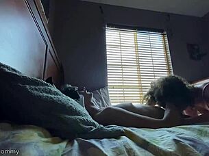 Stepmother's visit ends in regret as she gets a cock in her ass