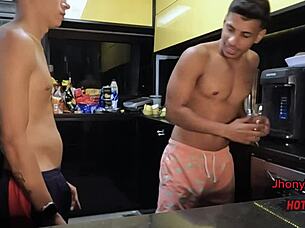 Should I relieve my straight cousin's tension?