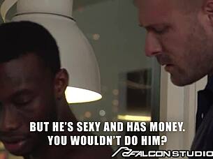 everyone fucks at this high class gay party - falconstudios