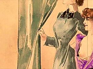 vintage erotic drawings from old times