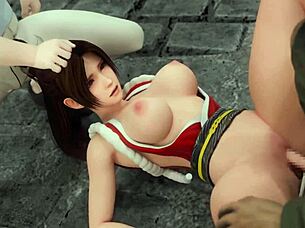 mai surrenders to blowjob and doggystyle in hentai