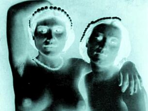 I admire this vintage erotic art collection.