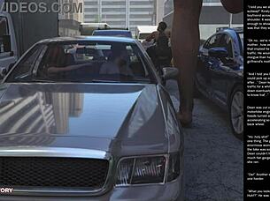 i'm watching big apple small 18+ gesture episode 9, with all that 3d cartoon sex going on