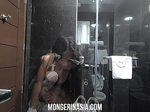 beautiful asian teen tricked into fucking boss