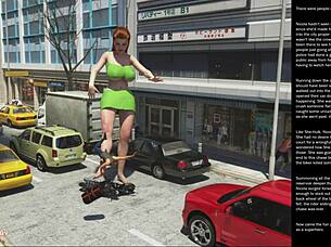 i'm watching big apple small 18+ gesture episode 9, with all that 3d cartoon sex going on